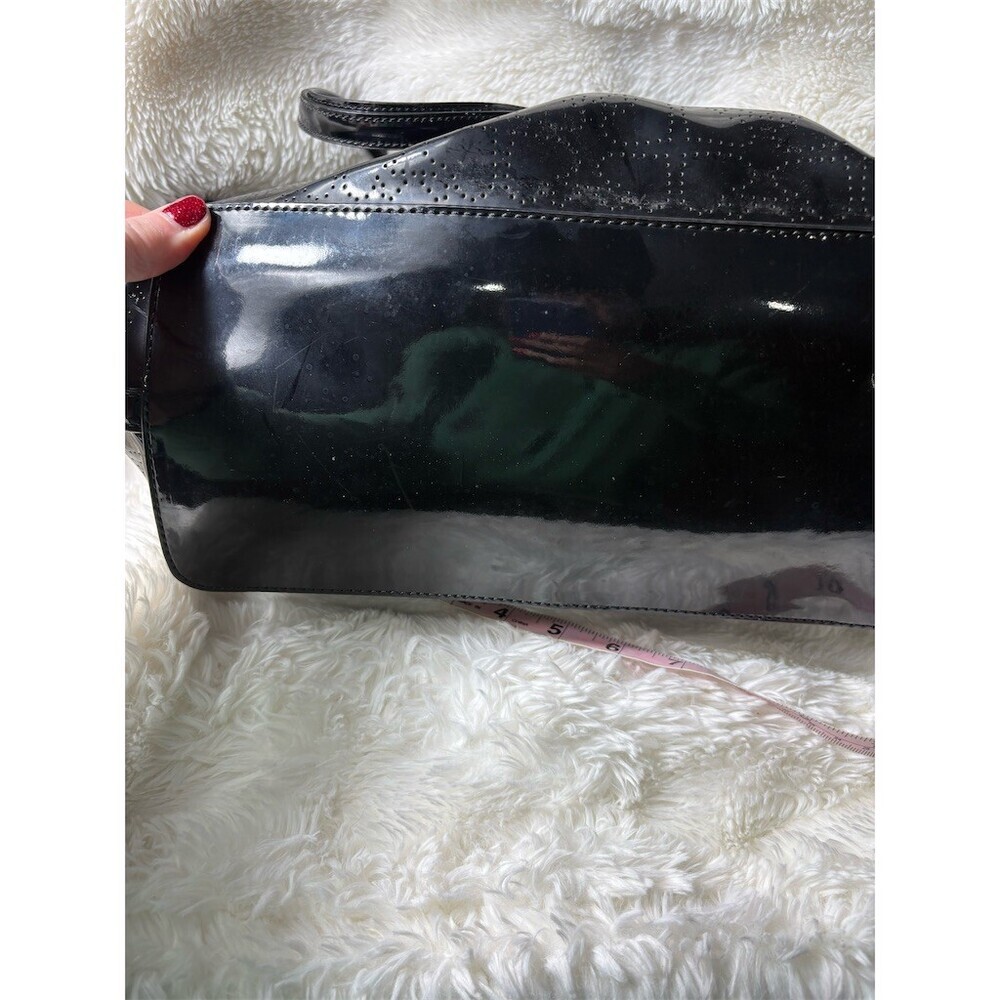 Kate Spade Harmony Metro Tote Womens Large Black Perforated Shoulder Bag - Picture 5 of 13